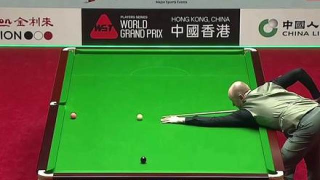 赵心童首局争黑上演极限长台，成功拿到开门红