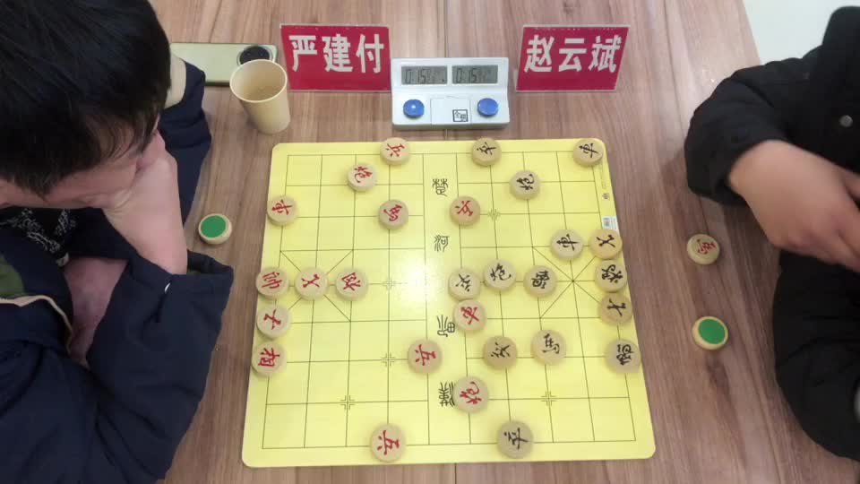 2025年温超联盟杯象棋赛-严建付先胜赵云斌
