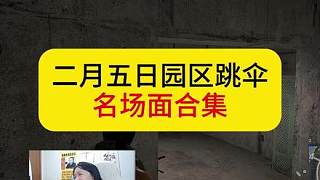 二月五日?qǐng)@區(qū)跳傘名場(chǎng)面合集。