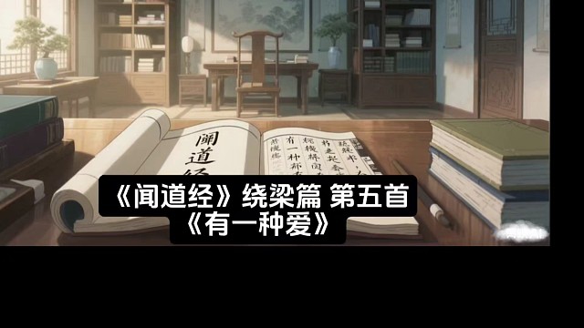 《闻道经》绕梁篇 第五首《有一种爱》