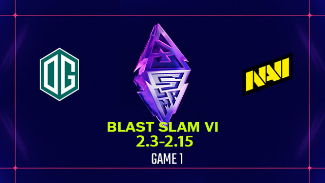 【回放】BLAST SLAM S6 小组赛 OG vs NAVI-1