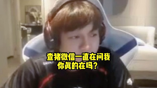 皮鞋：查猪精有点急了，查猪精那微信他就一直在问你真的在，真的在？