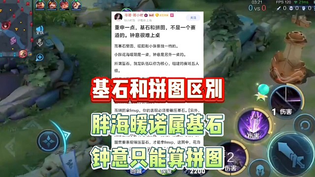 基石和拼图并非一个赛道，小胖花海暖阳属于奠队基石，但钟意只能算是夺冠拼图，AG真正的奠队基石只能是一