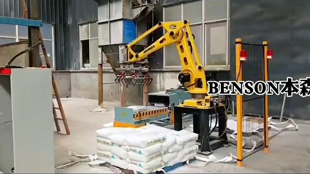 从人工堆垛到全自动码垛，这才是现代工厂该有的样子！#码垛机器人 #自动化设备