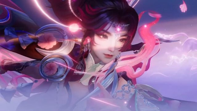 云缨的马年限定皮肤特效好漂亮呀，建模好看，特效也好看，哇哦