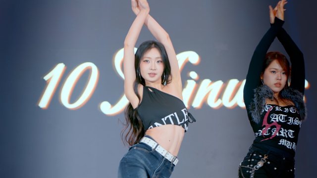 小源美晕！10 minutes 竖屏 twice 地王广场