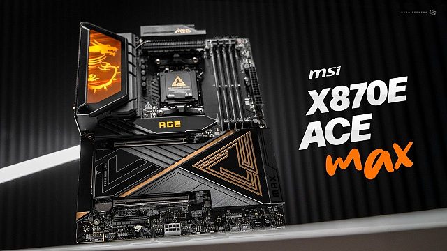 【4K】微星新款 MEG X870E ACE MAX 战神主板开箱简评 作者：Gear Seek