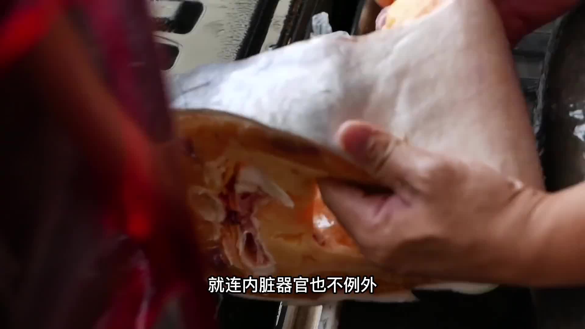 这种肉色呈诱人橙黄色的鲶鱼，冬天涮火锅最佳。