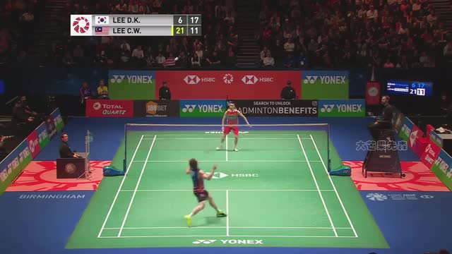 2018全英 李宗伟vs李东根