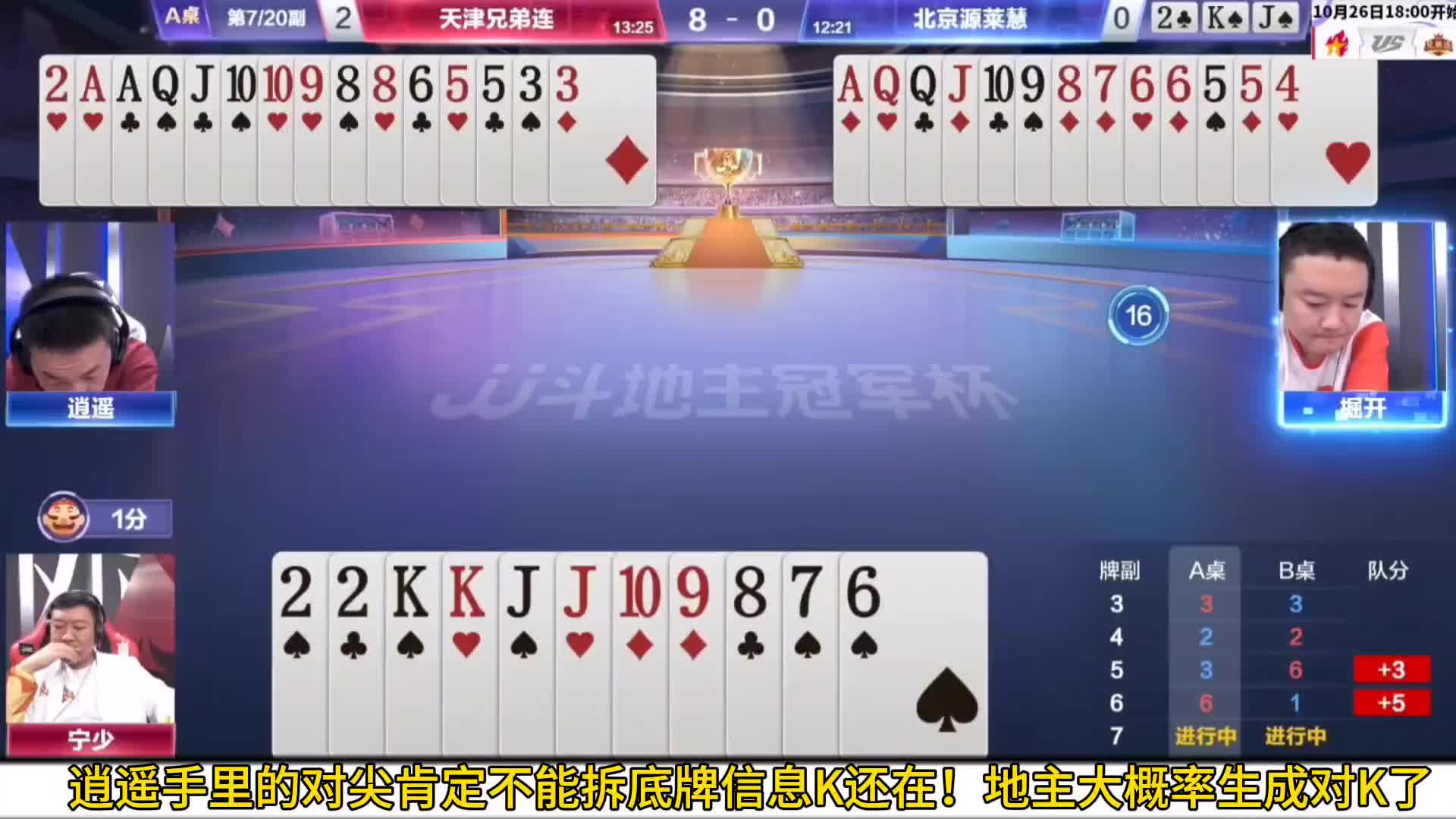 地主急攻求胜，云逍坚守保局