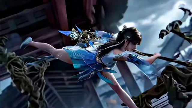 这大长腿竟然是殷紫萍#游戏cg