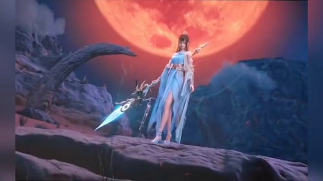 殷紫萍绝美CG，胡桃再见了！#永劫无间 #殷紫萍 #永劫无间新英雄 #CG