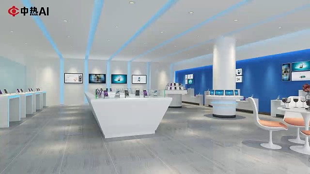 客户远程考察？中热AI工业动画搞定！机械运行、产线运作远程动态展示，不用跑现场也能看全貌！