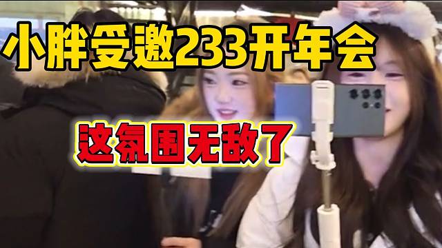 集梦小胖受邀到233参加年会，这氛围无敌了！