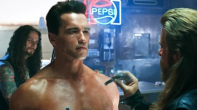 斯瓦辛格，今天看着还是那么帅