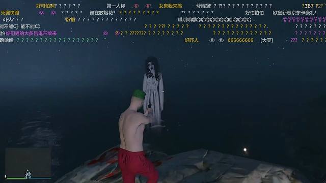 楚河时隔八年再带观众去看GTA里的赛博女鬼跟UFO，爷青回！