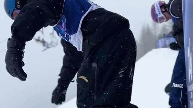 冬奥会训练，一起加油！