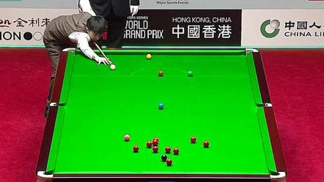 根本防不住，赵心童离奇准度破局，手摆位无懈可击火力凶猛