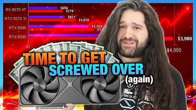 【Gamers Nexus】消费者面临的不可避免困境 显卡价格更新动态 来源：Gamers