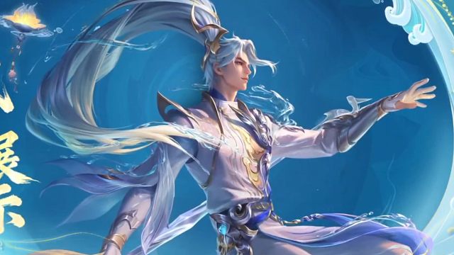 韩信的这个首款传说皮肤的特效真的好漂亮呀，20号就上架商城了，是直售传说，购买好运卡之后领优惠券，8