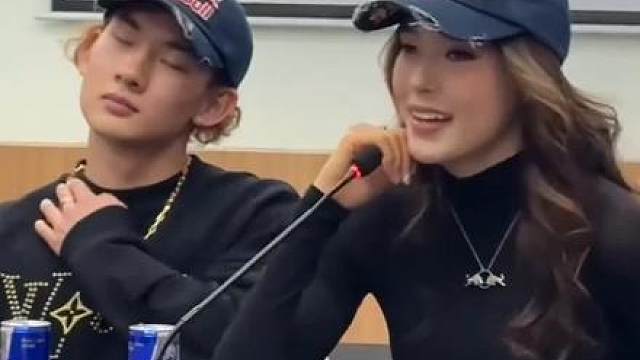 谷爱凌和苏翊鸣同框，两个天才少年