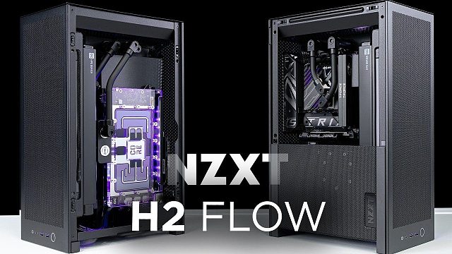 【4K60帧】恩杰 H2 Flow 分体水冷游戏电脑装机 Ultra 7 265K TUF