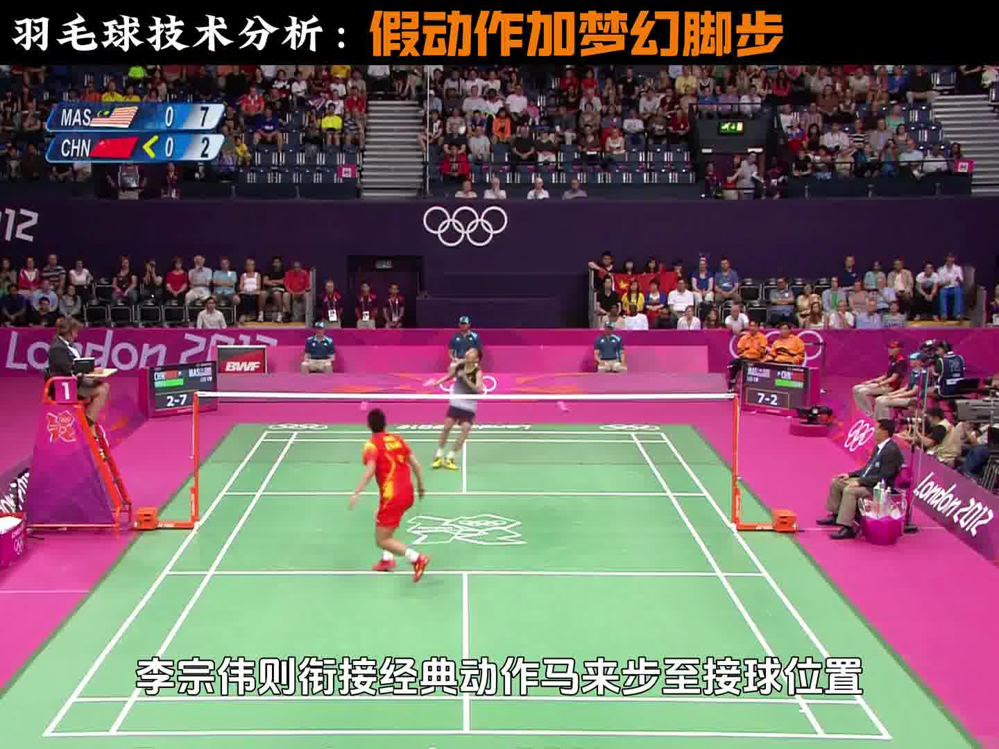 李宗伟的网前技术和马来步突击，够你学习多久