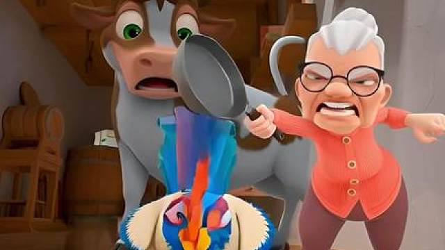 我在开心农场打工!没想到拯救了大公鸡一家！