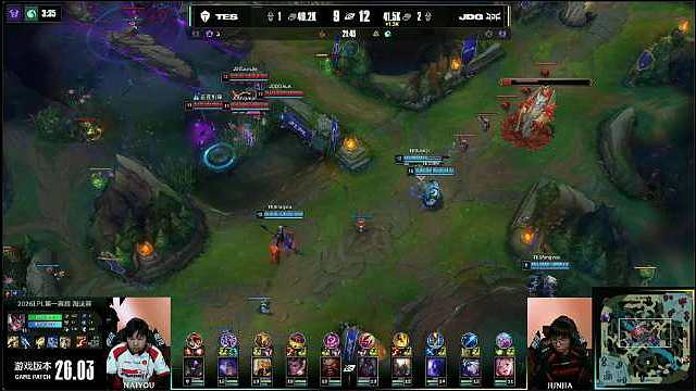 淘汰赛D1 

【JDG 0:1 TES】恭喜 拿下第一局比赛胜利，先下一城！
【本局MVP】TES