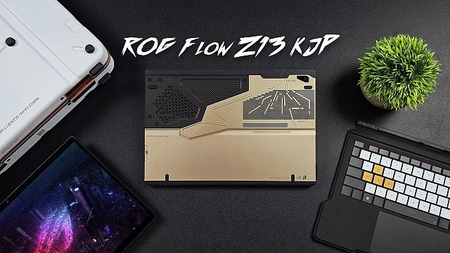【4K60帧】玩家国度x小岛工作室 联名款 ROG Flow Z13-KJP 二合一游戏本开箱简评