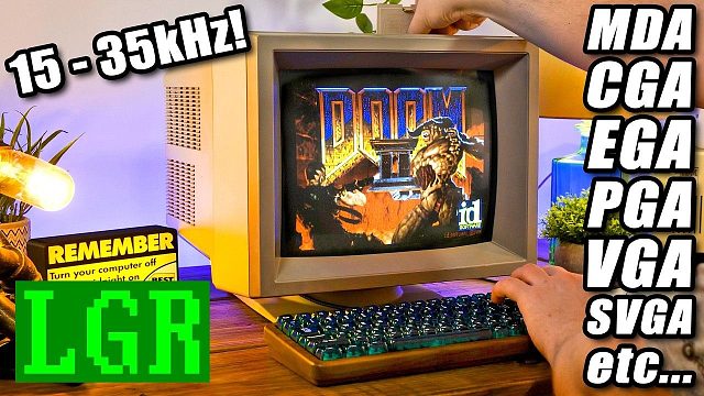 【4K60帧】1985年 NEC Multisync CRT显示器回顾：梦寐以求的复古电脑显示器！