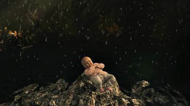 病毒可以摧毁一个人的身体，但是摧毁不了一位父亲的坚强意志