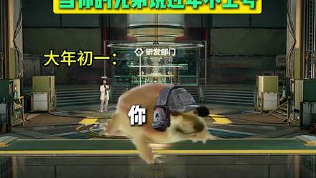 当你兄弟过年不上号时...