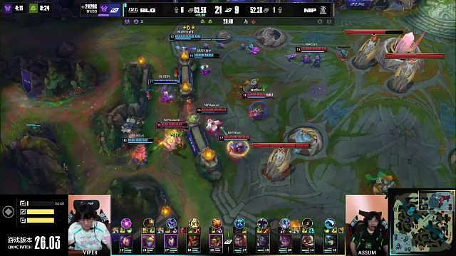 淘汰赛D2 

【BLG 2:0 NIP】恭喜 拿下第二局比赛胜利，拿到赛点！
【本局MVP】BLG