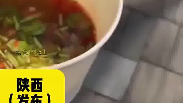 女子去买臭豆腐