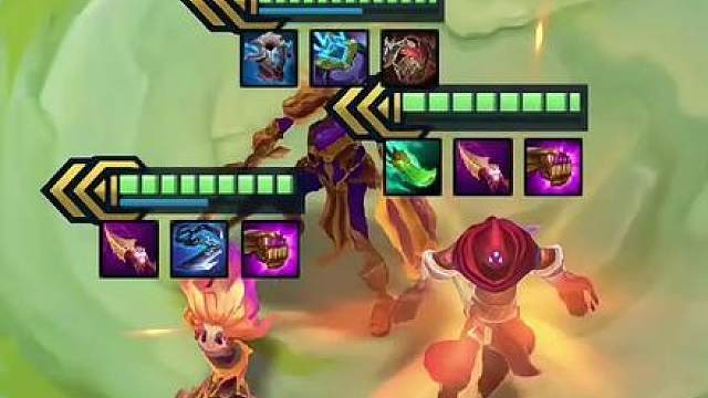 金铲铲s16最强上分阵容《巨神双c》没有之一。 佐伊蚂蚱完美互补，蕾欧娜无限格挡坦度惊人