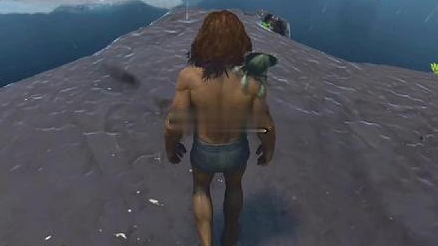 方舟远古生物，超级跳远。猪鳄不小心拿下首胜