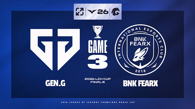 【GEN vs BFX】第三局速看丨2026LCK杯总决赛丨20260301

  ​​​