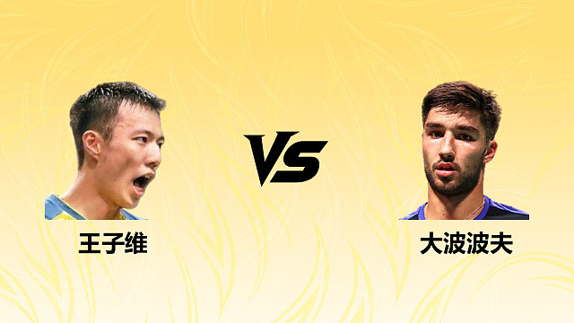 【回放】男单 王子维vs大波波夫 1/8赛 2026德国羽毛球公开赛 清流