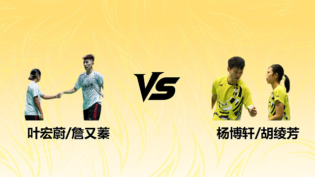 【回放】混双 杨博轩/胡绫芳vs苏帕克/奥恩尼卡 1/4赛 2026德国羽毛球公开赛 清流
