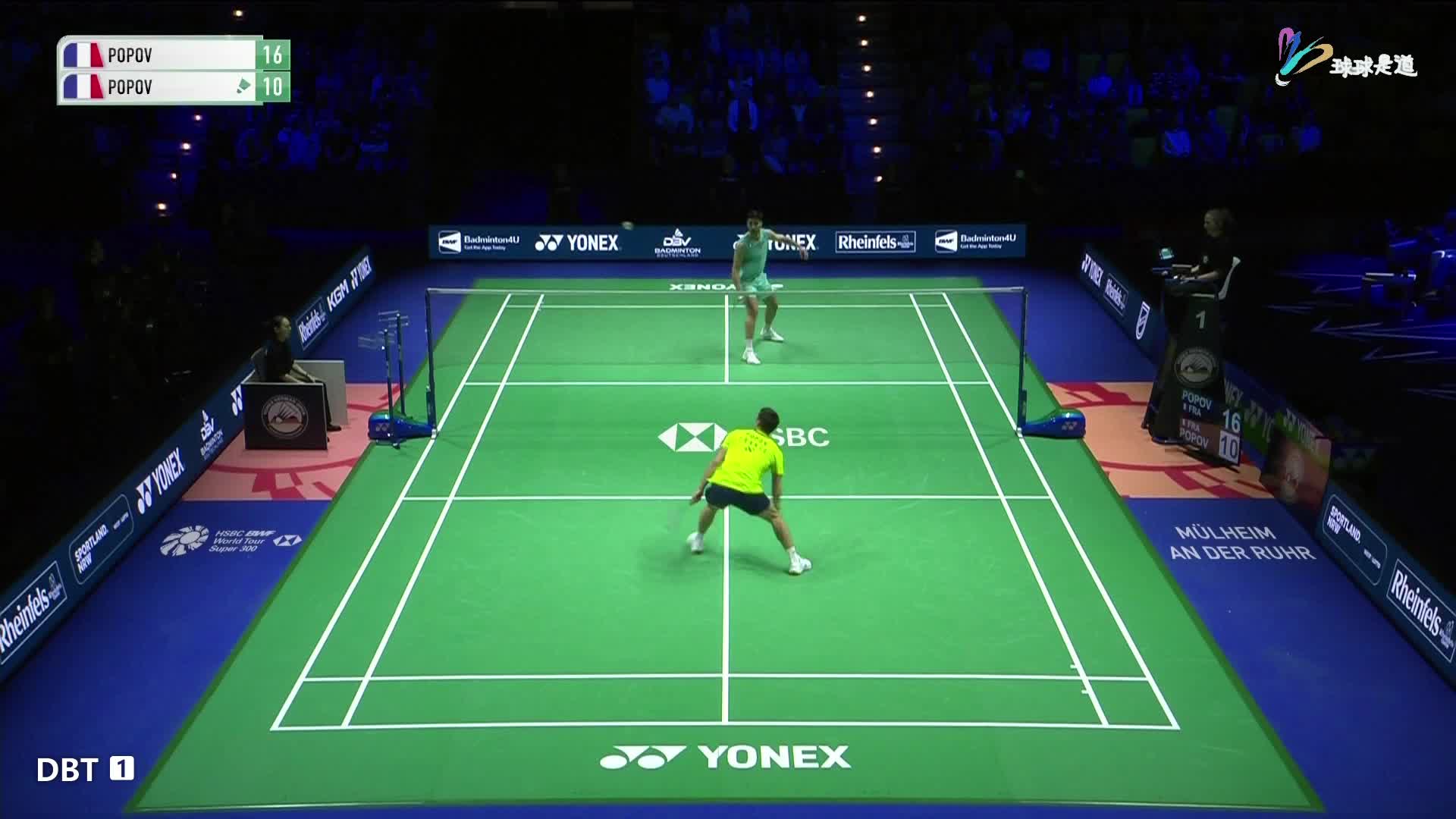 大波波夫（法国）vs 小波波夫（法国）德国公开赛决赛-球球