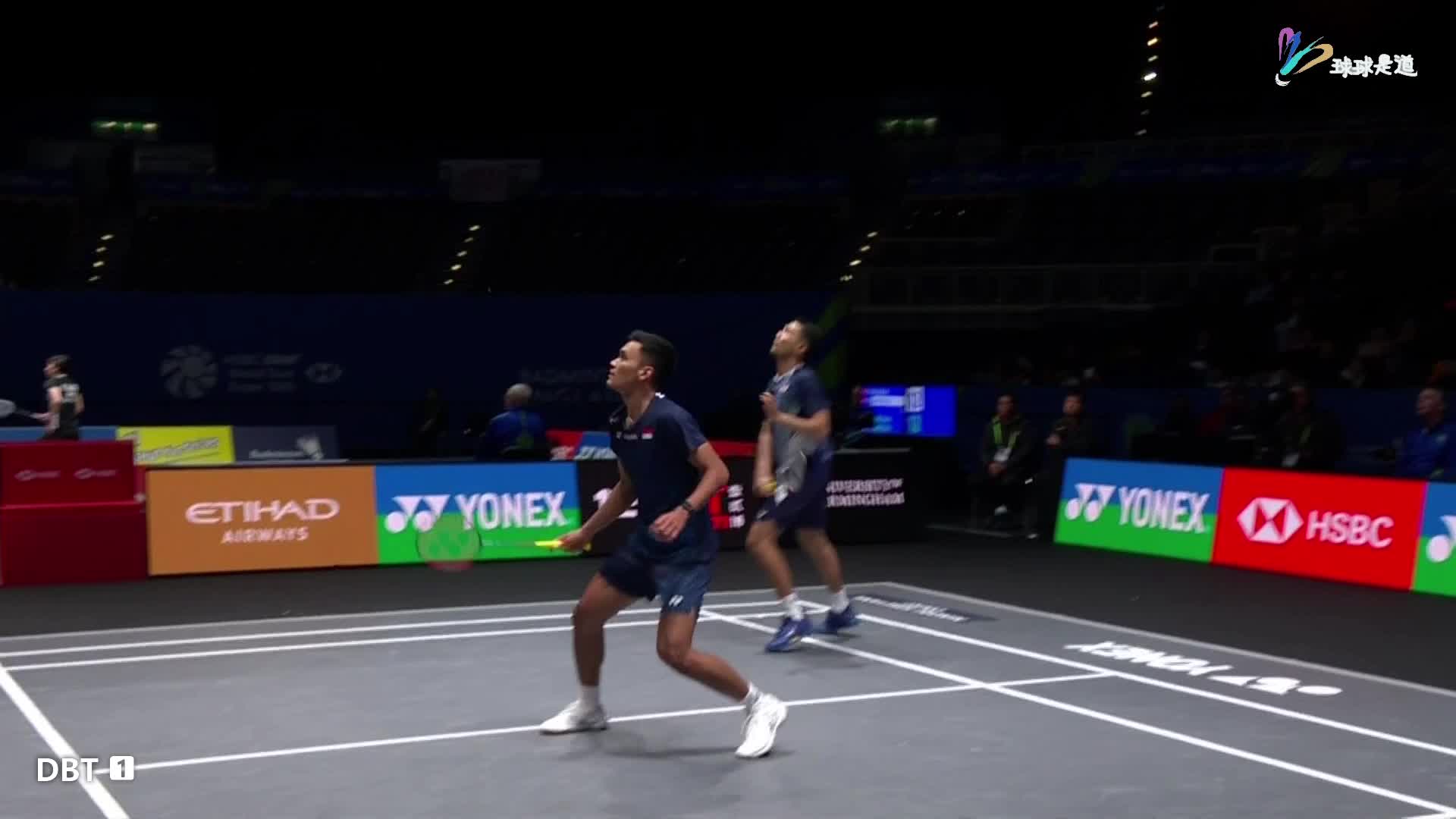 阿尔菲安/菲克里vs王耀新/张御宇全英羽毛球公开赛-球球是
