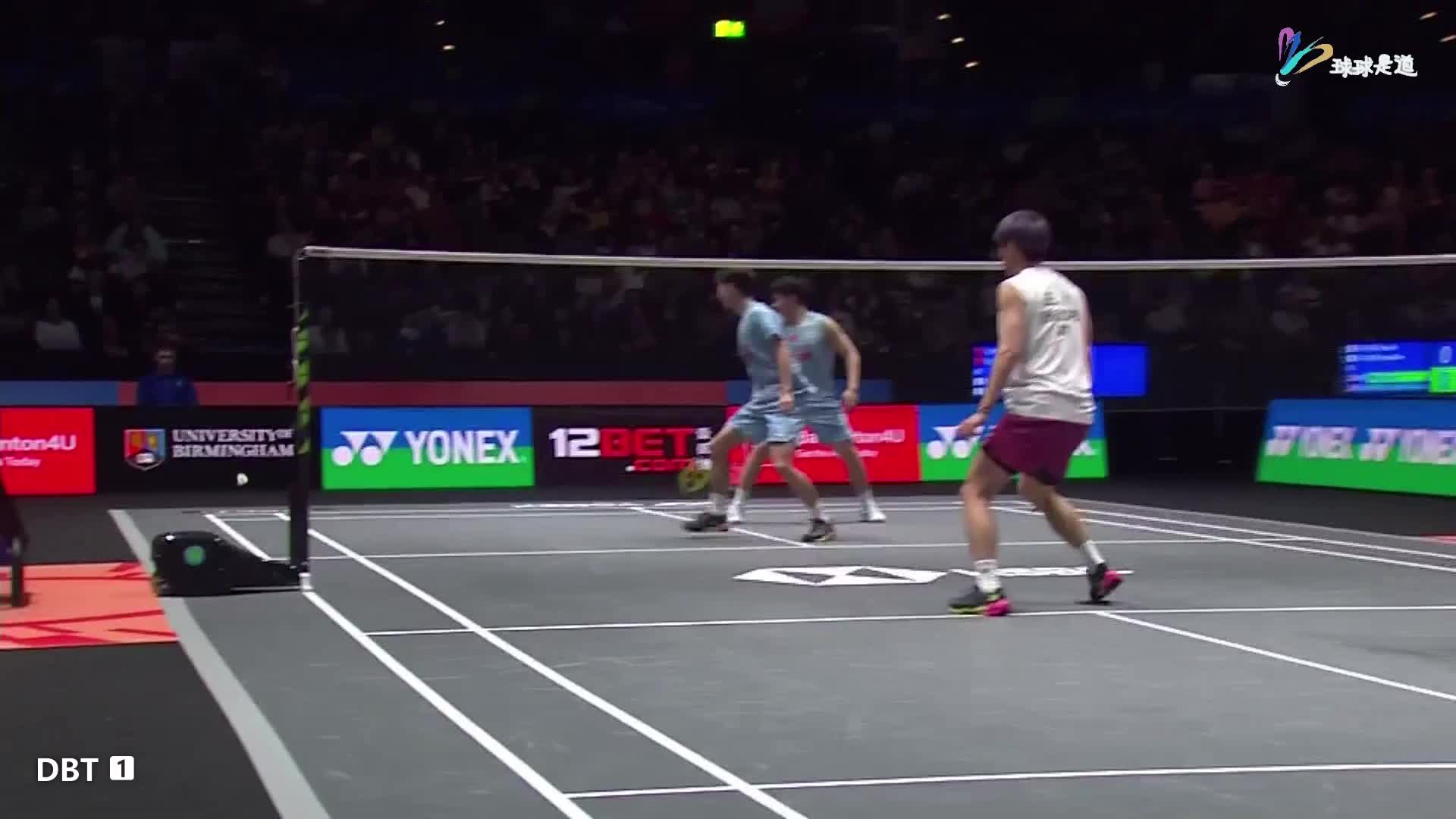 梁伟铿/王昶vs李哲辉/杨博轩全英羽毛球公开赛-1/8