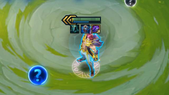 腕豪被削弱，跌落神坛，技能不能无视锁血和无敌效果，直接被零装备稻草人带走。