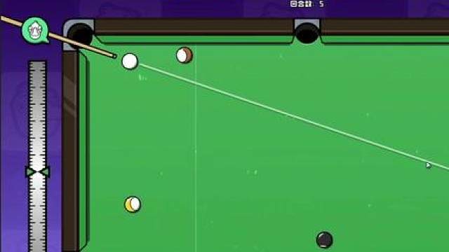 这台球怎么这么难啊..