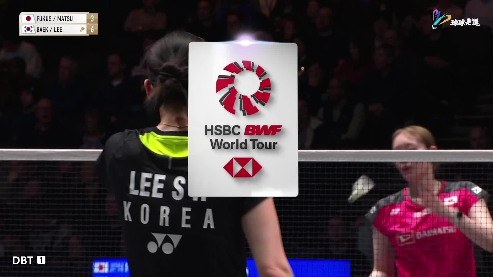 福岛由纪/松本麻佑vs白荷娜/李绍希全英羽毛球公开赛-上