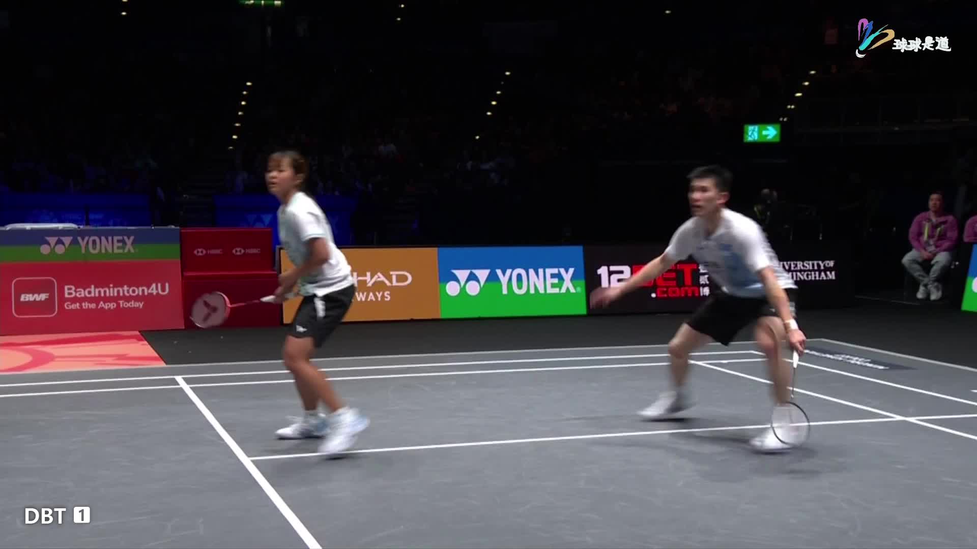 邓俊文 / 谢影雪vs叶宏蔚 / 詹又蓁全英羽毛球公开赛下