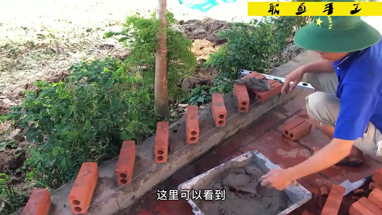 砌建出花式立体围墙