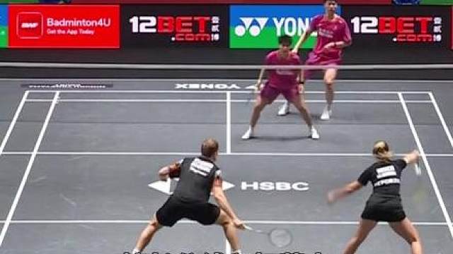 凤凰组合苦战三局不敌对手无缘混双八强！只能说下次继续努力吧！