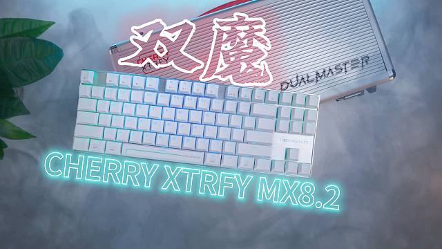 磁轴机械轴可混搭，无线三模键盘 CHERRY MX 8.2 DUAL MASTER双魔 上手体验